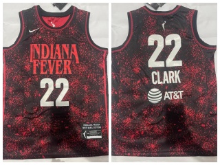 Indiana Fever #22 Caitlin Clark Rebel Edition Victory Jersey Darker Red