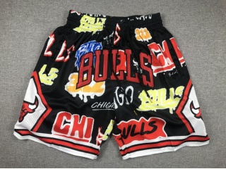 Chicago Bulls Graffiti Short Black