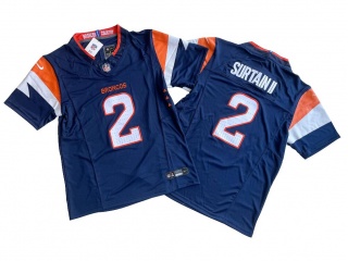 Nike Denver Broncos #2 Pat Surtain II Alternate Vapor F.U.S.E. Limited Jersey Navy Blue