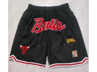 Chicago Bulls NBA Finals Short Black