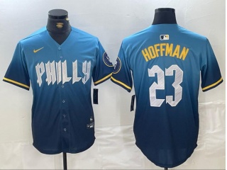 Philadelphia Phillies #23 Jeff Hoffman 2024 City Cool Base Jersey Blue