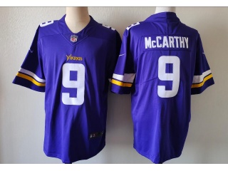 Minnesota Vikings #9 J.J. McCarthy Limited Jersey Purple