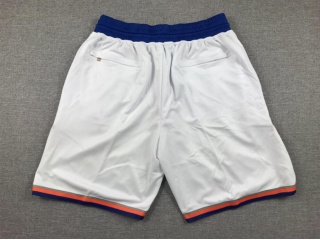 New York Knicks Throwback Short White