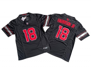 Atlanta Falcons #18 Marvin Harrison Jr Vapor F.U.S.E. Limited Jersey Black