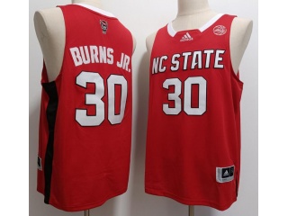 North Carolina State #30 D.J. Burns Jr. Jersey Red