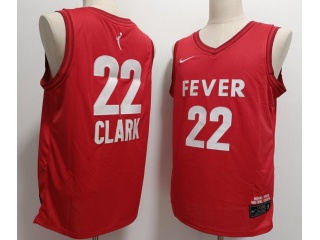 Indiana Fever #22 Caitlin Clark Jersey Red