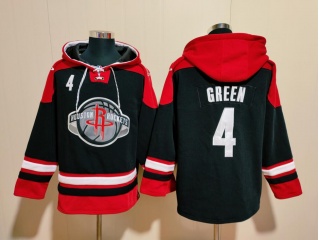 Houston Rockets #4 Jalen Green Hoodie Navy Blue