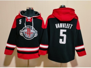 Houston Rockets #5 Fred VanVleet Hoodie Navy Blue