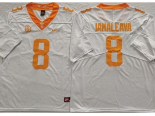 Tennessee Volunteers #8 Nico Iamaleava Limited Jersey White