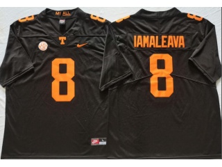 Tennessee Volunteers #8 Nico Iamaleava Limited Jersey Black