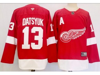 Fanatics Detroit Red Wings #13 Pavel Datsyuk Jersey Red