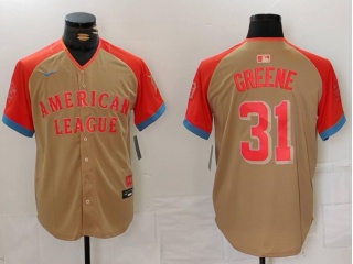 Detroit Tigers #31 Riley Greene 2024 MLB All-Star Game Limited Player Jersey Cream