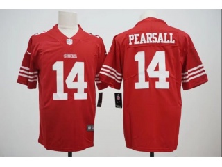 San Francisco 49ers #14 Ricky Pearsall Vapor Limited Jersey Red