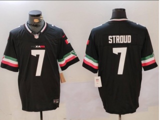 Houston Texans #7 C.J. Stroud Mexico Edition Jersey Black