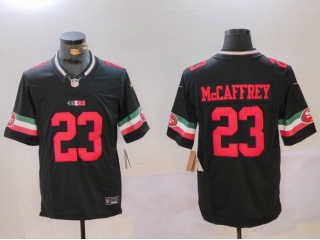 San Francisco 49ers #23 Christian Mccaffrey Mexico Edition Jersey Black