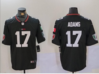 Las Vegas Raiders #17 Davante Adams Mexico Edition Jersey Black