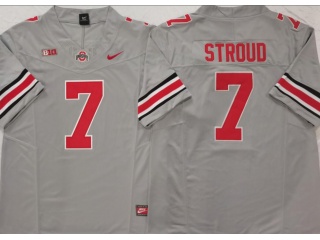 Ohio State Buckeyes #7 C.J. Stroud F.U.S.E Limited Jersey Grey