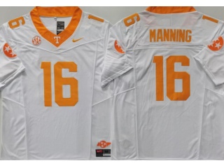 Texas Longhorns #16 Arch Manning F.U.S.E Limited Jersey White