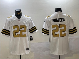 New Orleans Saints #22 Rashid Shaheed Color Rush Limited Jersey White