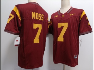 USC Trojans #7 Miller Moss F.U.S.E Limited Jersey Red