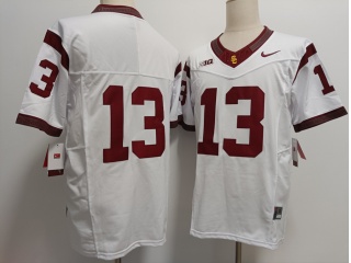 USC Trojans #13 F.U.S.E Limited Jersey White