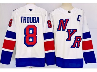 Fanatics New York Rangers #8 Jacob Trouba Stadium Series Jersey White