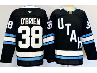 Fanatics Utah Hockey Club #38 Liam O'Brien  Jersey Navy Blue