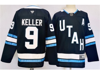 Fanatics Utah Hockey Club #9 Clayton Keller Jersey Navy Blue