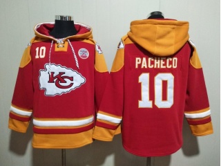 Kansas City Chiefs #10 Isiah Pacheco Hoodie Red