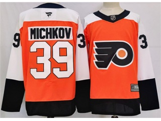 Fanatics Philadelphia Flyers #39 Matvei Michkov Jersey Orange