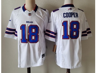 Buffalo Bills #18 Amari Cooper Limited Jersey White