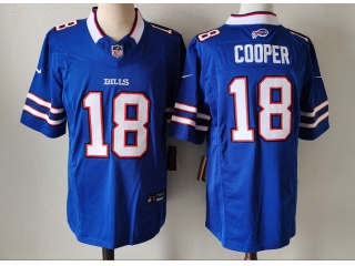 Buffalo Bills #18 Amari Cooper Limited Jersey Blue