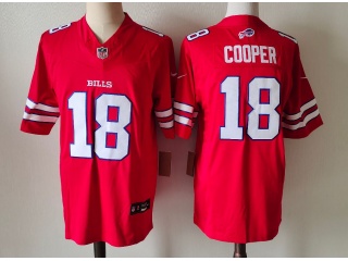 Buffalo Bills #18 Amari Cooper Limited Jersey Red